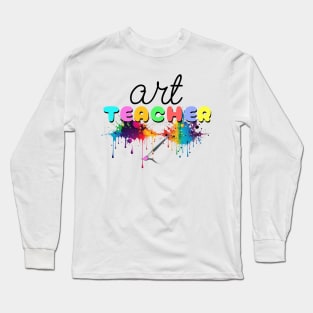 Art Teacher Shirt Long Sleeve T-Shirt